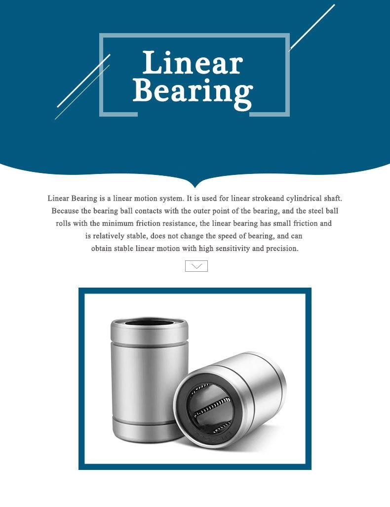 China IKO Lme Series Linear Bearing Lme8uu Lme12uu Lme16uu Linear Bushing Ball Bearing