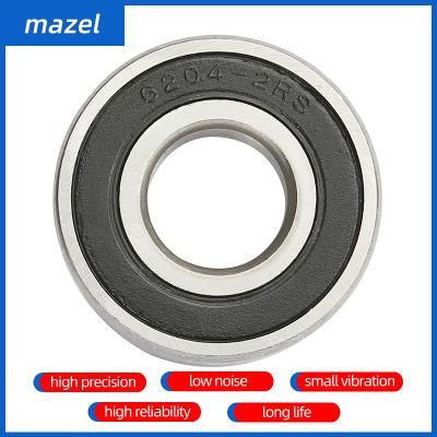 Open 6204 Deep Groove Ball Bearing Rodamientos 6204 Zv High Quality Bearing 6204 Rz 6204 6204