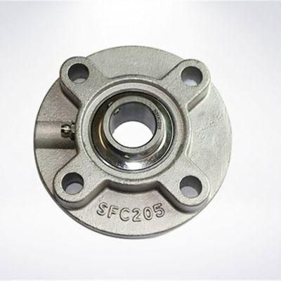 Stainless Steel Round Type Pillow Blocks Bearing Housing Units Sfc207 Suc207