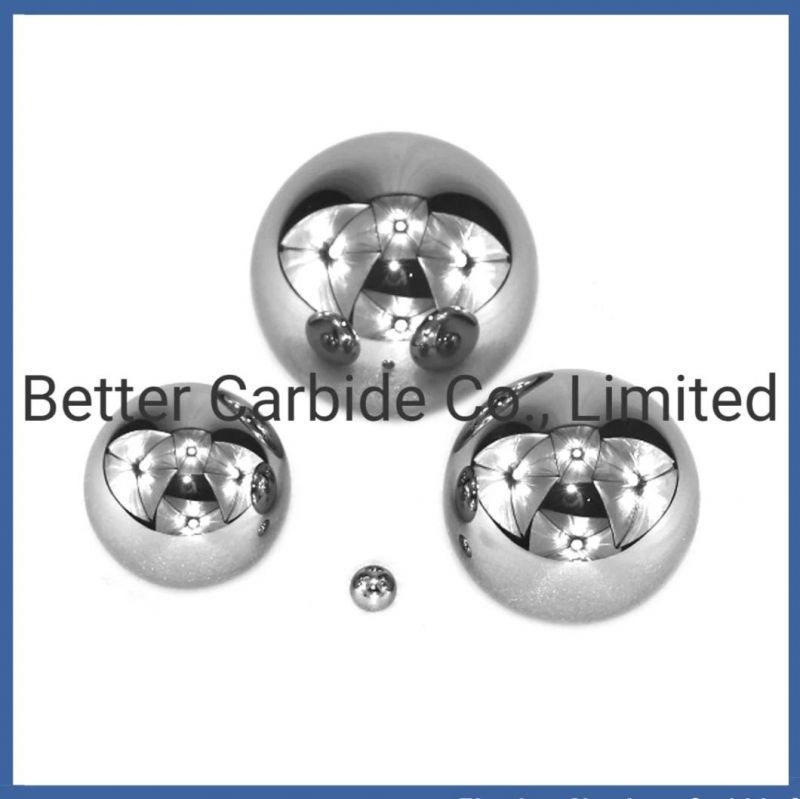 Machining Tungsten Carbide Valve Ball - Cemented Bearing Ball