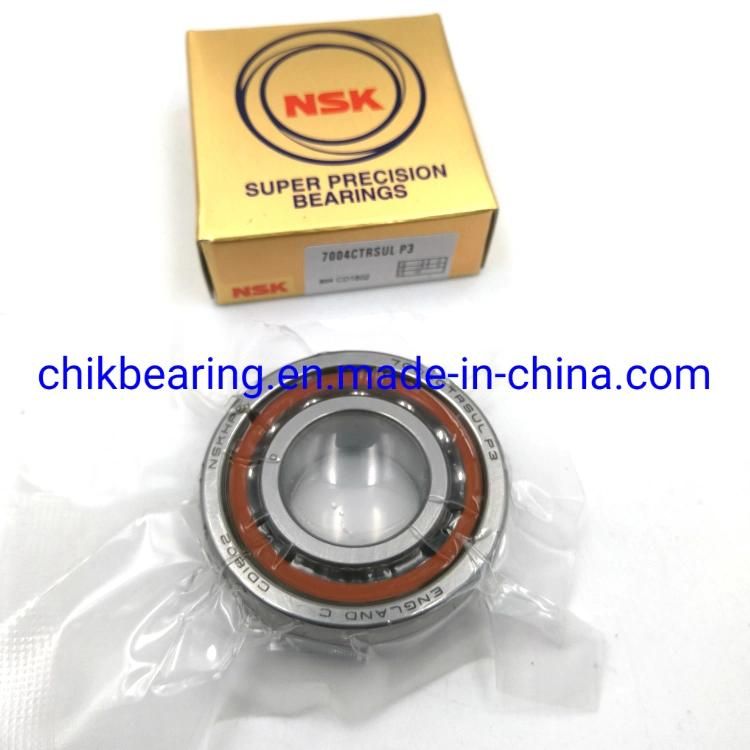 NSK Ball Bearing 7000c 7001c 7002c 7003c 7004c 7005c Angular Contact Ball Bearing for Motor separator Front Wheel Pump Shaft and Machinery Tool Parts