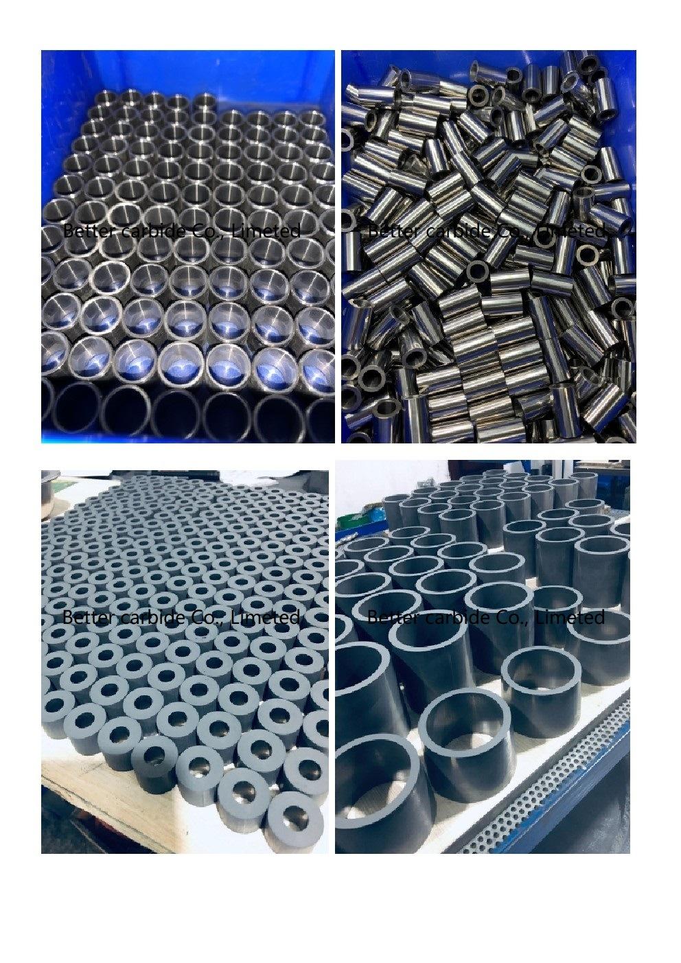 Wear and Corrosion Resistant Cemented Tungsten Carbide Sleeve Vertical Mixed Flow Pump Bearing