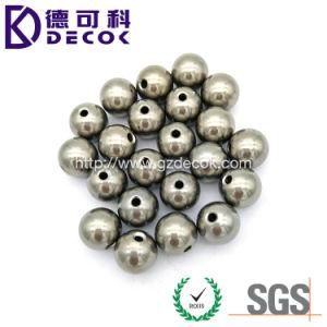 16mm Diameter Carbon Steel 6mm Hole Metal Bead