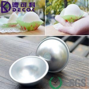 45mm 55mm 65mm Aluminum Bath Bomb Cake Pan Baking Mold