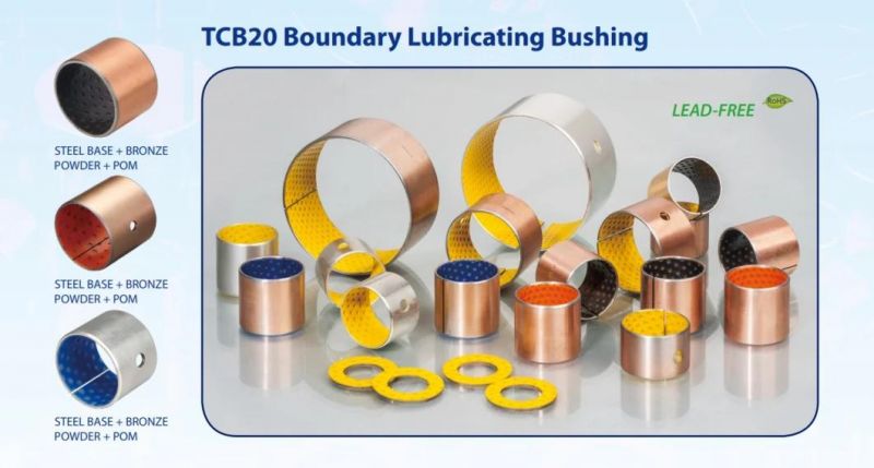 Steel Bearing Strength POM Composite Bushing Manufactures Hardened Steel Bushings