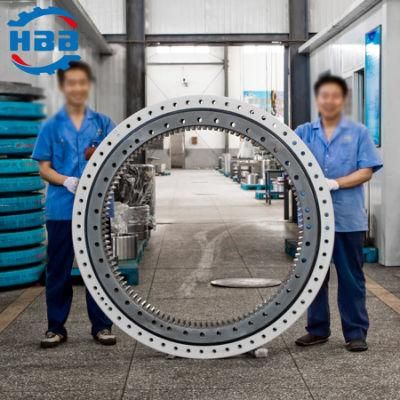 113.25.500 602mm Sing Row Crossed Cylindrical Roller Slewing Bearing with Internal Gear