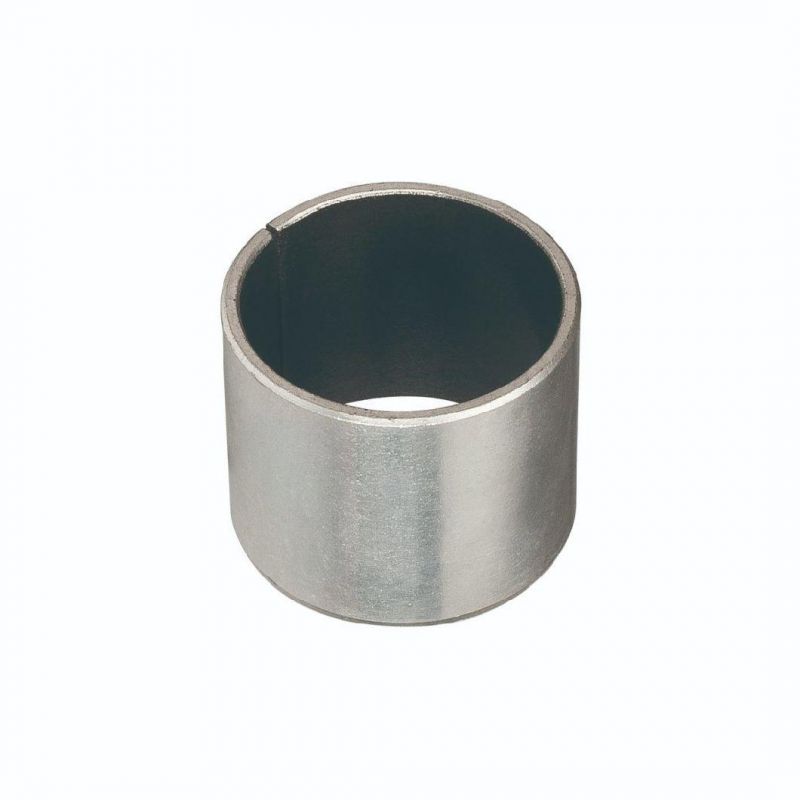 TCB100 Steel DU Sleeve Self Lubricating Oilless Metal PTFE Bush DIN1494 Standard Print Machine Oil Sliding Pap Bushing Bearing