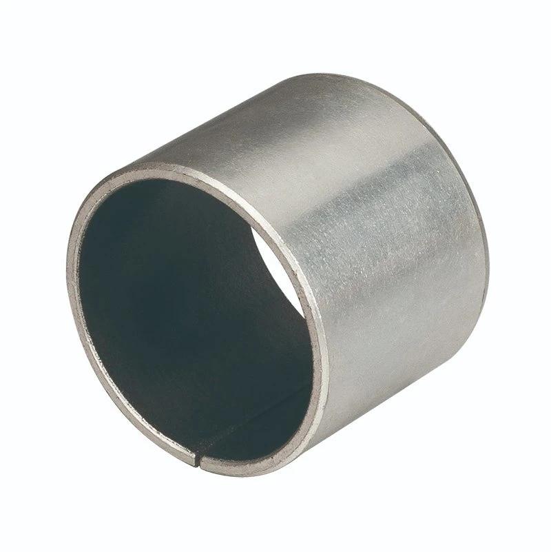 TEHCO PAP10 Self-lubricating Composite Bushing Made of Steel and Black PTFE DIN1494 Standard Sleeve Bushing for Print Machine.