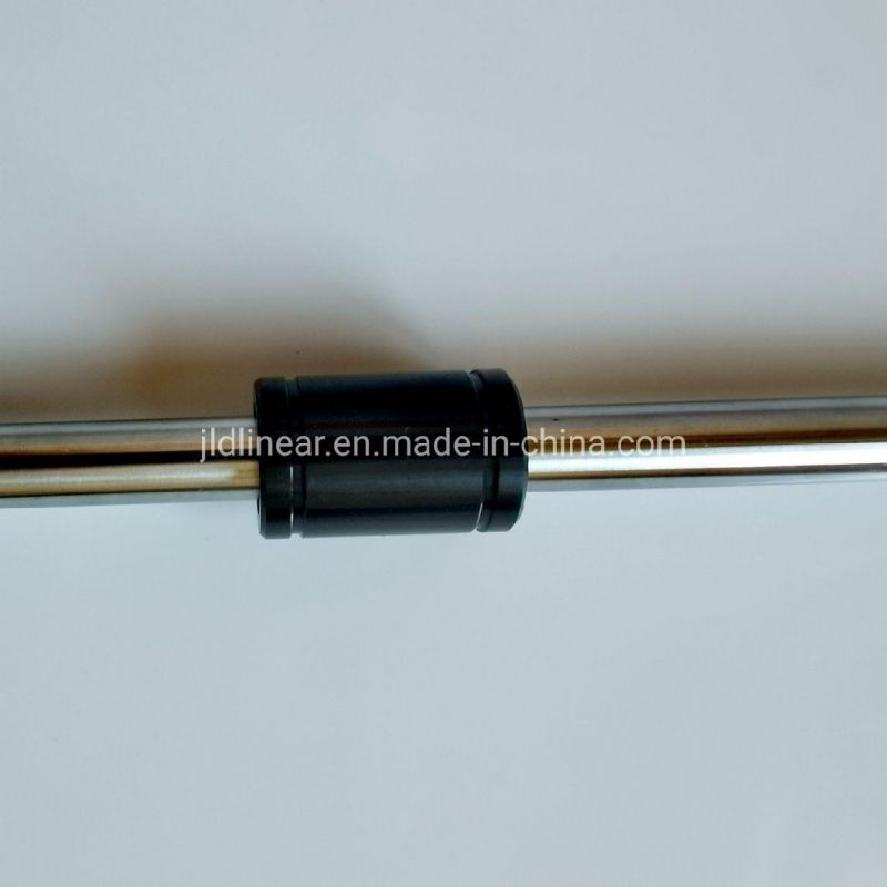 Plastic Linear Bearing Lm10luu Lm12luu Lm20luu Lm25luu Lm30luu Lm40luu Lm50luu with Anodized Aluminum Adapter