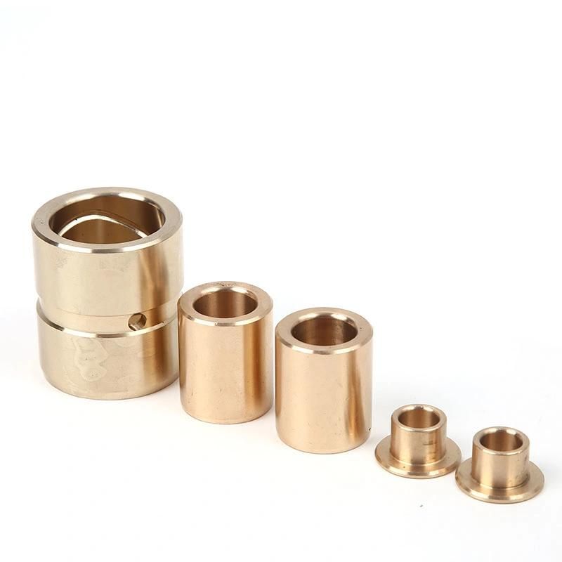 CNC Machining Casting Copper Alloy Bear Bushing of High Load Capacity and Tighter Tolerance Widely Used for Machine-tool.