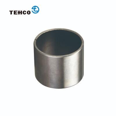 TCB100 Steel DU Sleeve Self Lubricating Oilless Metal PTFE Bush DIN1494 Standard Print Machine Oil Sliding Pap Bushing Bearing