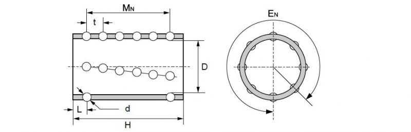 Bronze Ball Retainer Ball Cage