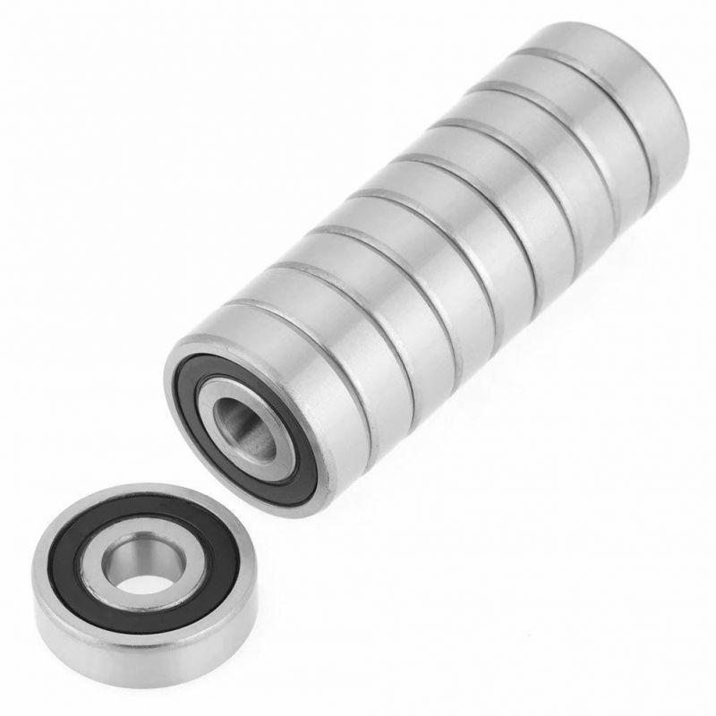 P0 (ABEC-1) Deep Groove Ball Bearing 6203 2RS with Dimension 17X40X12 mm