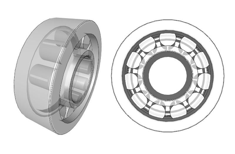 Xinhuo Bearing China 6200 Bearing Va228 NF208e Sealed Cylindrical Roller Bearings