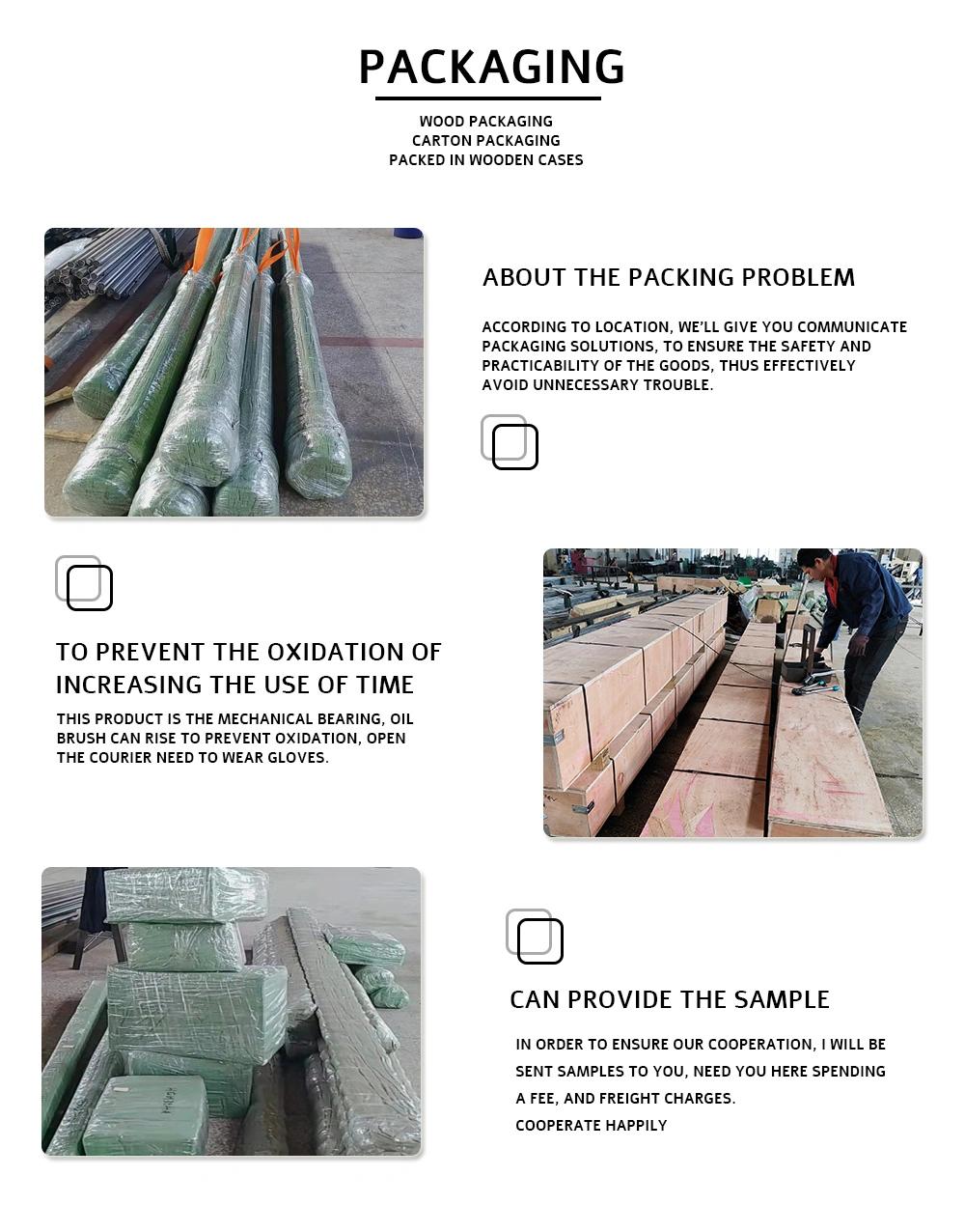 Professional Production of High-Quality Guide Rail for P Class and Above Precision Hgr35 Linear Guide