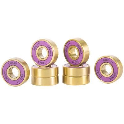 ABEC-11 Deep Groove Ball 608 Skateboard Custom Roller Skate Bearings