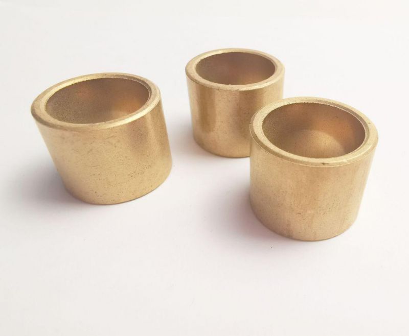 TEHCO Powder Metal Sintered Parts Cheap Bearing Bushing Copper Bronze Bushing Brass Bushings