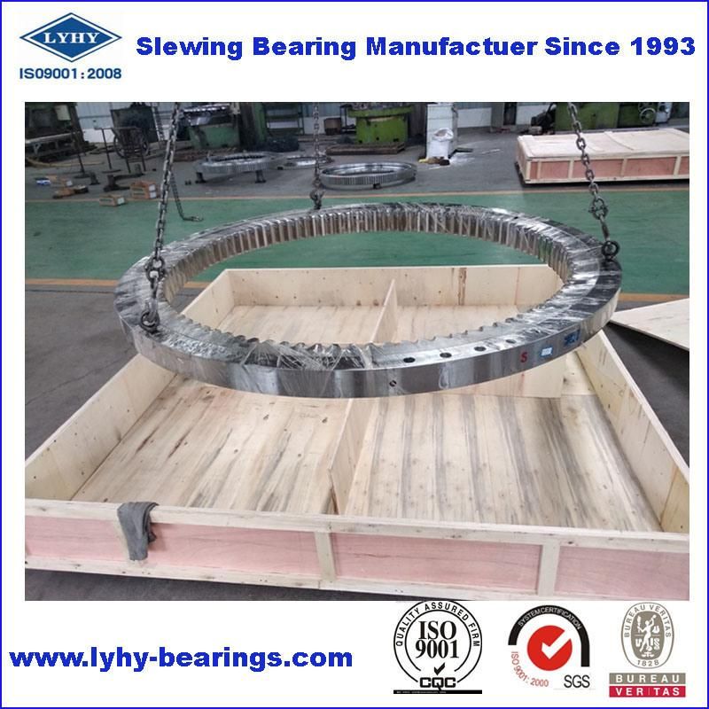 External Gear Turntable Bearing Ball Swing Bearing Slewing Ring for Stacker-Reclaimer