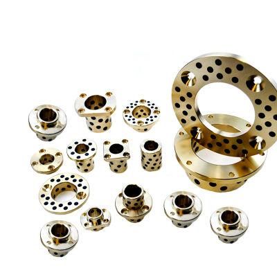 OEM CNC Service Factory Customized Oilite Bushing Sintered Bronze Bushing