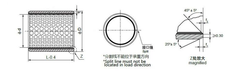 Bimetal Bushing Composite Slide Bearing Bush