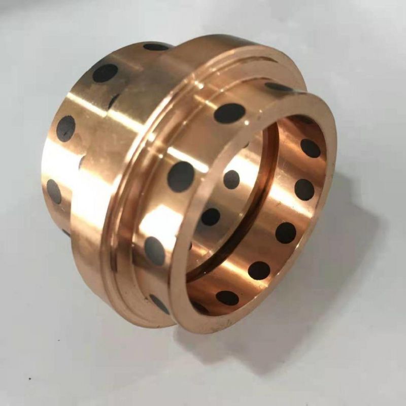 Machine High Load Precision Graphite Plugged Bronze Bushes