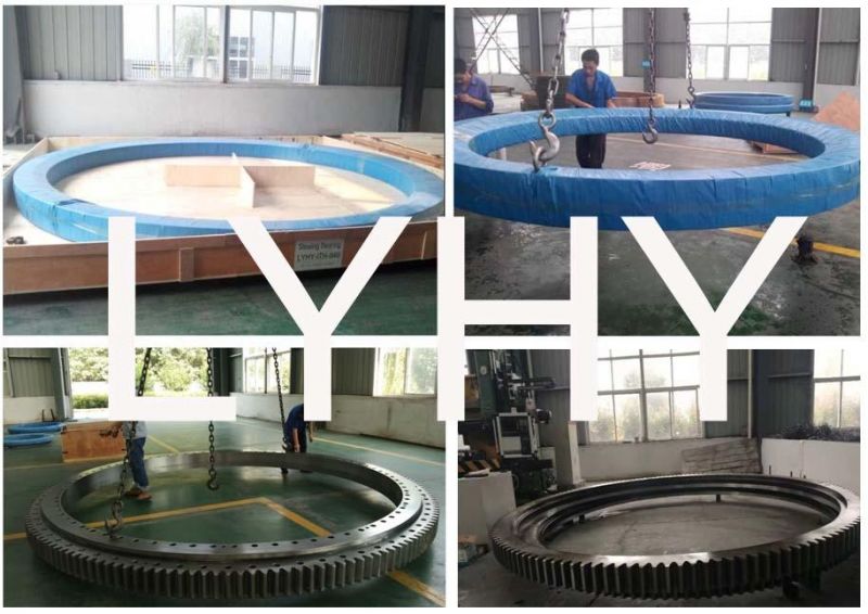 Big Slewing Ring Bearing 192.50.6300 Large Turntable Bearing 192.50.6735 Geared Swing Bearing