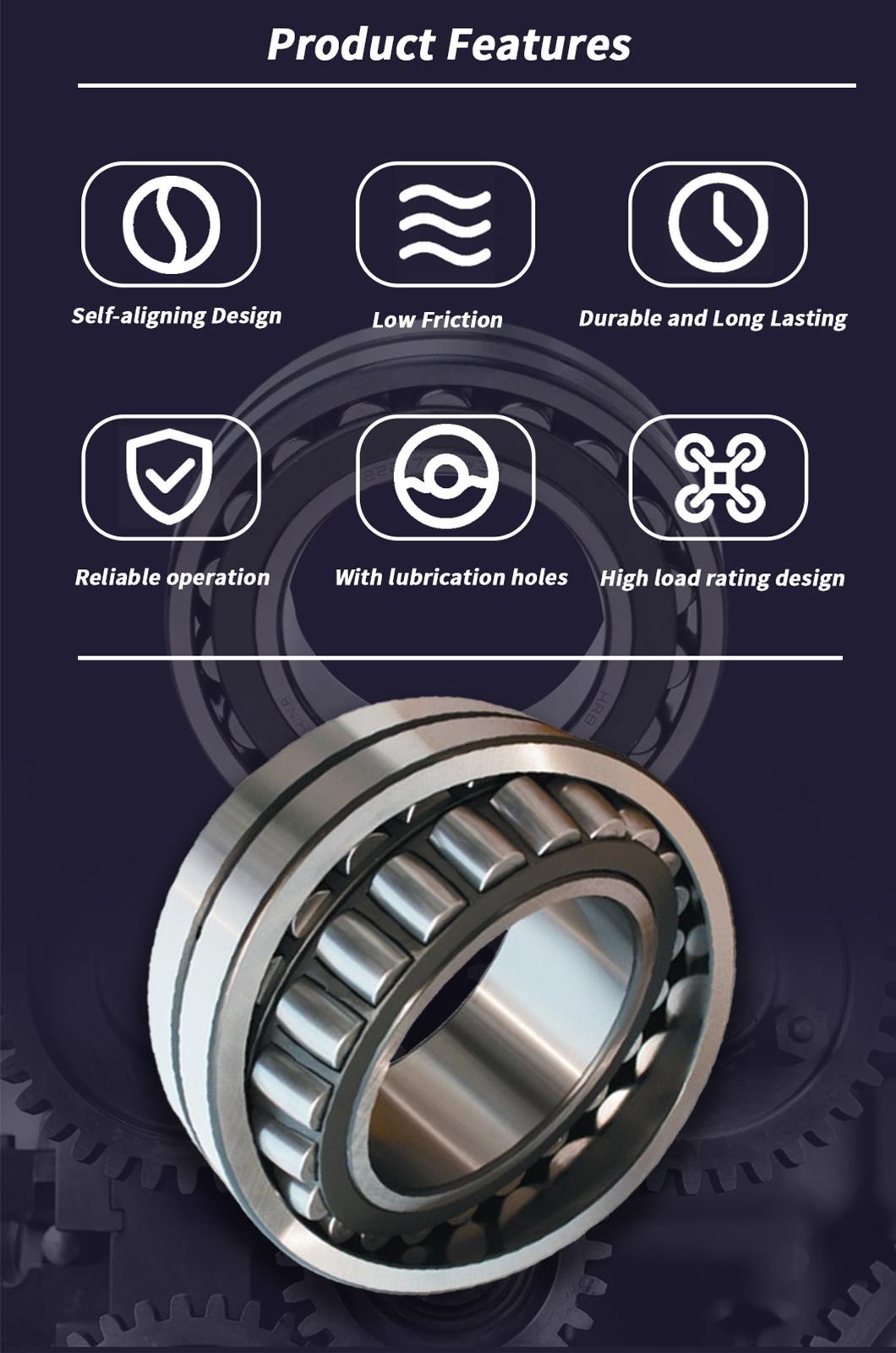 Customized OEM Large Stock Precision Self-Aligning Roller Bearing Spherical NTN Koyo 22208