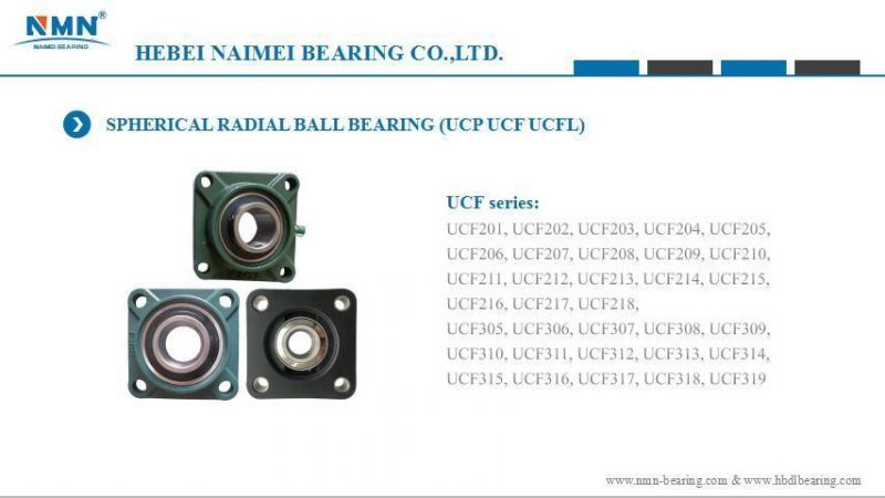 ISO Certified Pillow Block Bearing/OEM Bearing/Agricultural Machinery Bearing /Textile Machinery Bearing/UCP Bearing/Ucf Bearing/UCFL Bearing