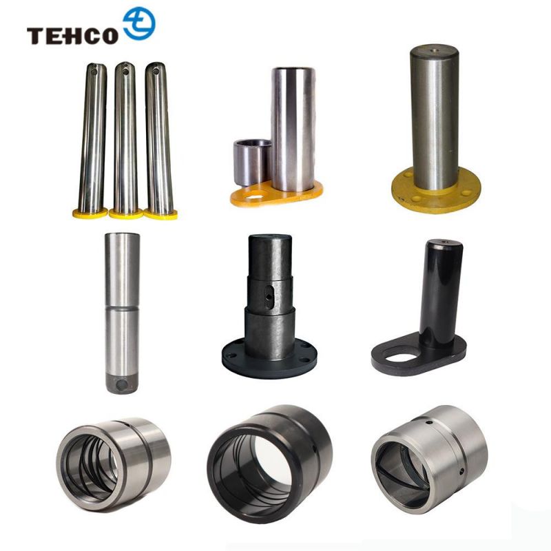 Factory price direct sale excavator loader alloy steel bucket pins and bushings for PC EX DH E SH R SK