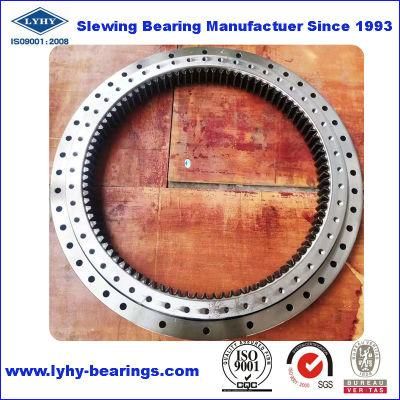 Four Point Contact Ball Turntable Bearing (525DBS101y) Internal Geared Swing Bearing Toothed Slew Ring Slewing Bearing