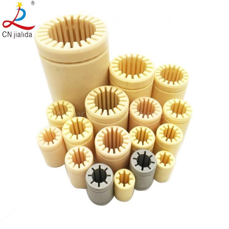 3D Printer Polymer Oiless Bearing Anodized Aluminum Adapter Plastic Linear Plain Bearing Lm10luu Lm12luu Lm16luu Lm20luu Lm25luu Lm30luu Lm40luu Lm50luu