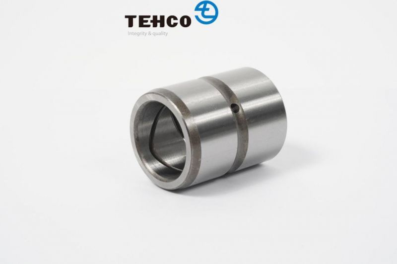 High Quality C45 or 40Cr Carbon Steel Bushing Composed of Various Kin  of Oil Grooves for Excavator and Construction Machinery.