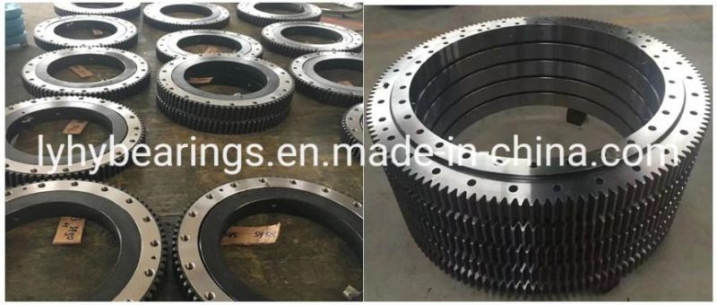 Crossed Roller Turntable Bearing External Gear Slewing Ring Bearing Rks. 221310101001