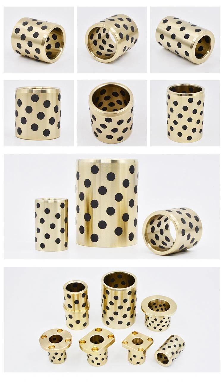 Graphite Plug Bronze Sleeve Bushing Self-lubricating