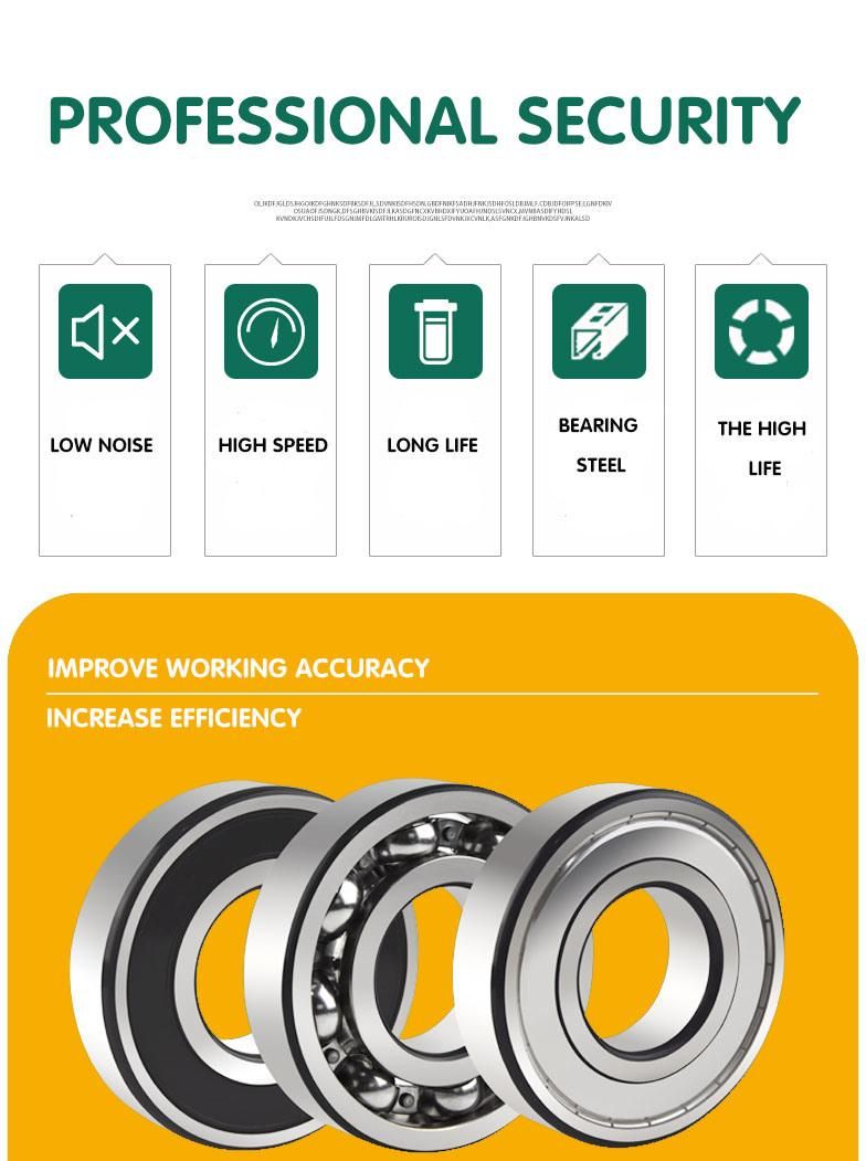 Chinese Factory Produces Ball Bearings 608zz 2RS, Suitable for Toys, Scooters, Doors, Windows, Motors, etc.