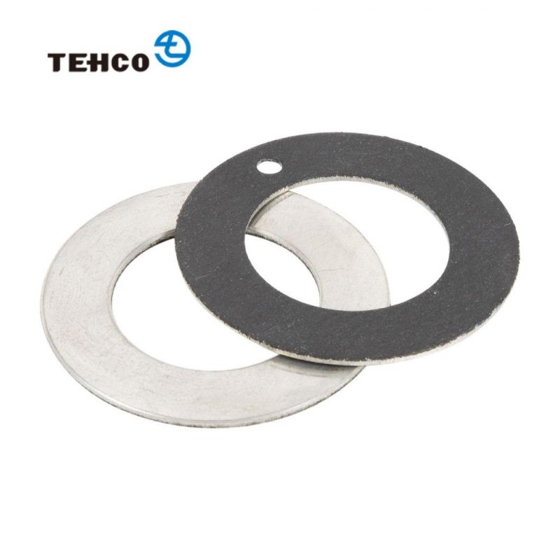 China wholesale steel composite metal bush wrapped DU bearing self lubricating bushing washer type