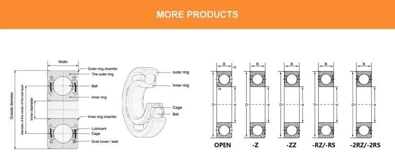 Non-Standard Deep Groove Ball Bearings 98305 Sc0563