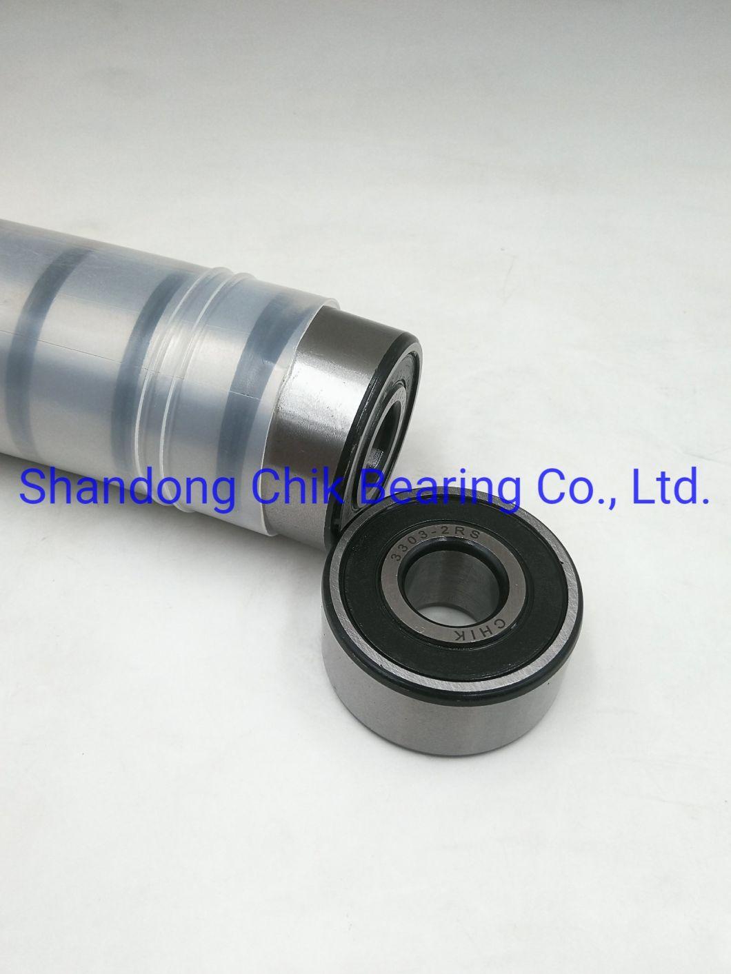 Chik High Quality Double Row Angular Contact Ball Bearing 3306-2RS 3307-2RS 3308-2RS 3309-2RS 3310-2RS