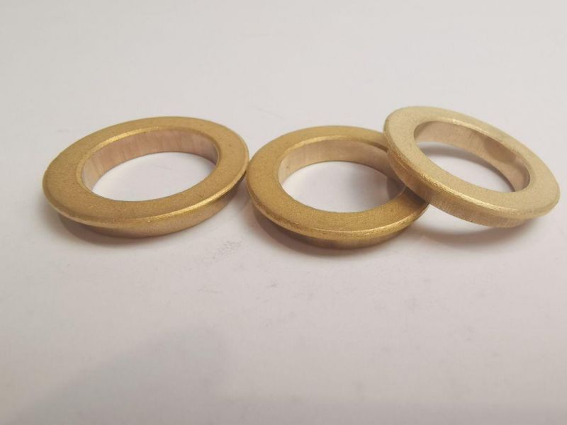 Custom Bronze Metal Powder Oil-Impregnated Sintered Bronze Fan Bearing Bushing Pressed By Mold in High Temperature for Machine.