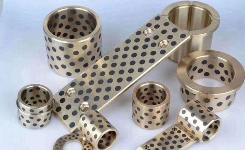 Low Price Self Lubricating Bushing Straight Column Copper Alloy Oil-Free Guide Bushing Oilless Bearing for 3D Machine on Sale