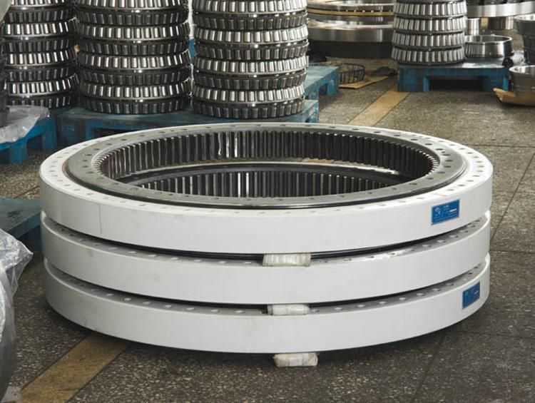 111.28.1000 122mm Single Row Crossed Cylindrical Roller Slewing Bearing with External Gear