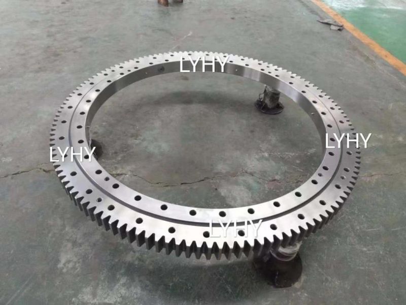 Lyhy Double Row Ball Slewing Bearings Turntable Bearings with External Gear 2de. 180.00