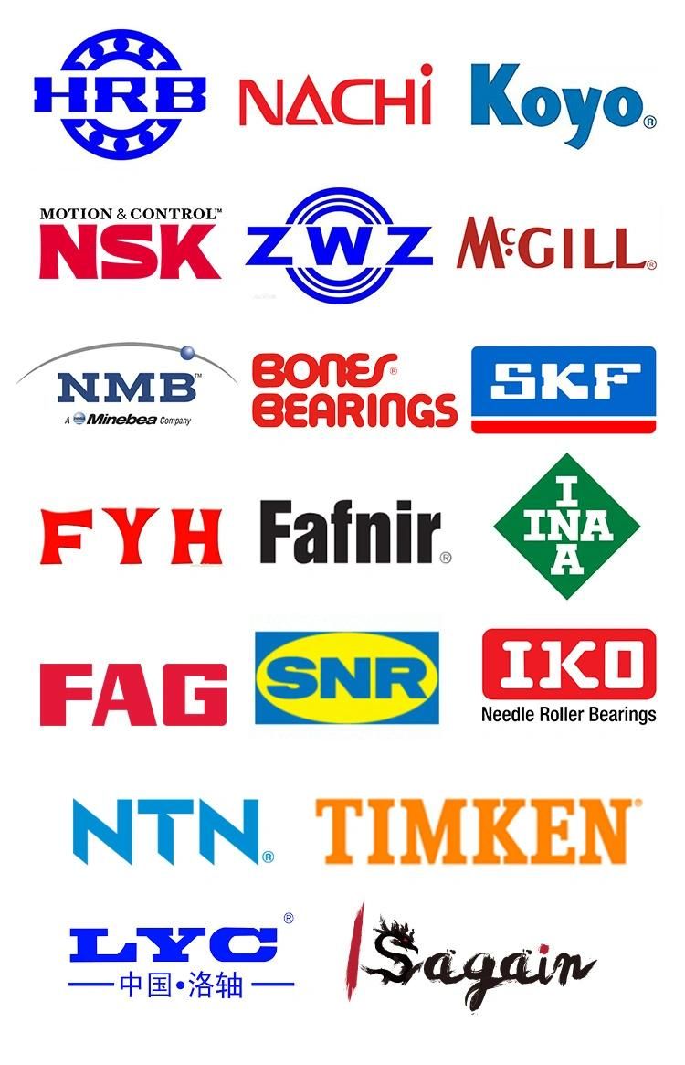 SKF Timken NSK NTN Koyo NACHI Ball Bearing Tapered Roller Bearing Spherical Roller Bearing Wheel Hub Bearing IKO Mcgill Needle Roller Hiwin Tpi Linear Bearing