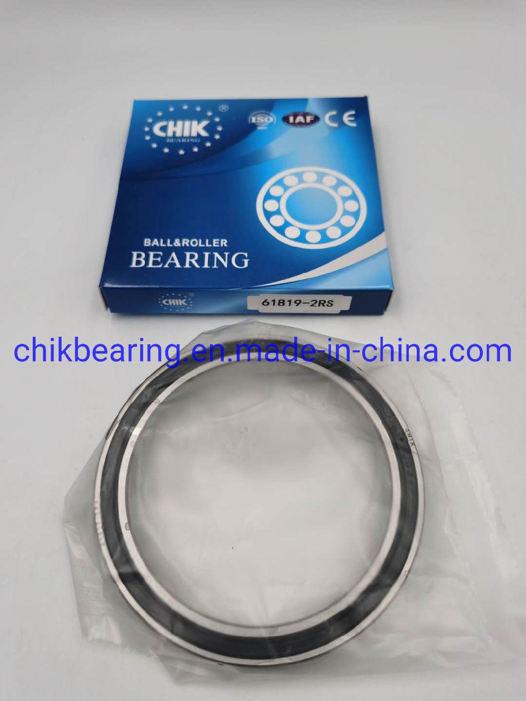 Low Viberation Pump Bearing Turbine Bearing Compressor Bearing Thin Section Deep Groove Ball Bearing 61911-2RS 61912-2RS 61913-2RS 61914-2RS 61915-2RS