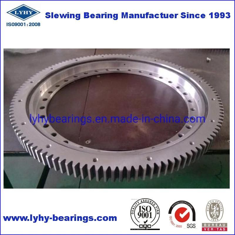 Light Bearing Four-Point Contact Ball Slewing Ting Bearings Without Gear (RKS. 230411)