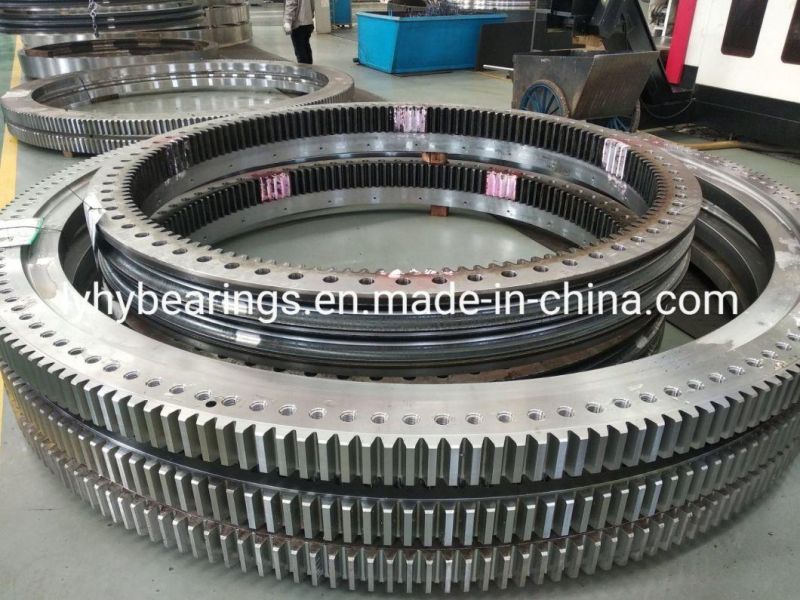 Ball Turntable Bearing External Teeth Slewing Bearing for Stick Boom Crane Gear Swing Bearing