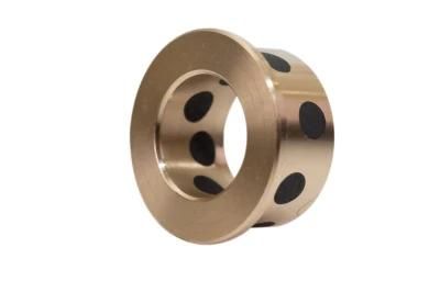 Graphite Bronze Oil Free Bushing Flanged