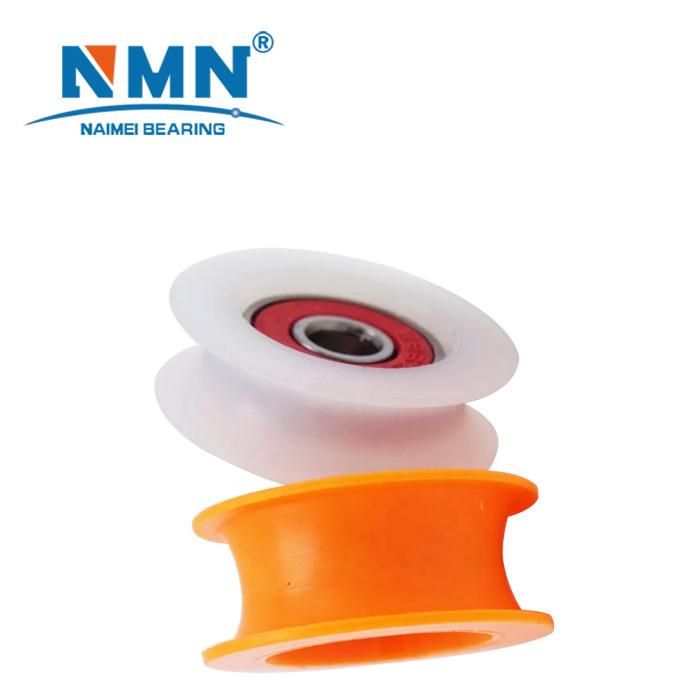 Hot Sale Durable Window Roller Nylon Rollers Wheel Bearings Round Shape Groove Pulley