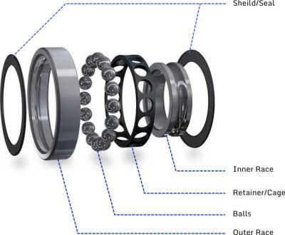 Motorcycle Parts High Quality 6300 Series Deep Groove Ball Bearings/Taper /Tapered Roller /Flange/Rolling Bearing China Manufacturer