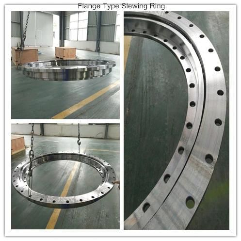 Light Types Flanged Slewing Ring Bearings Turtable Bearing 110/1300 for Truck